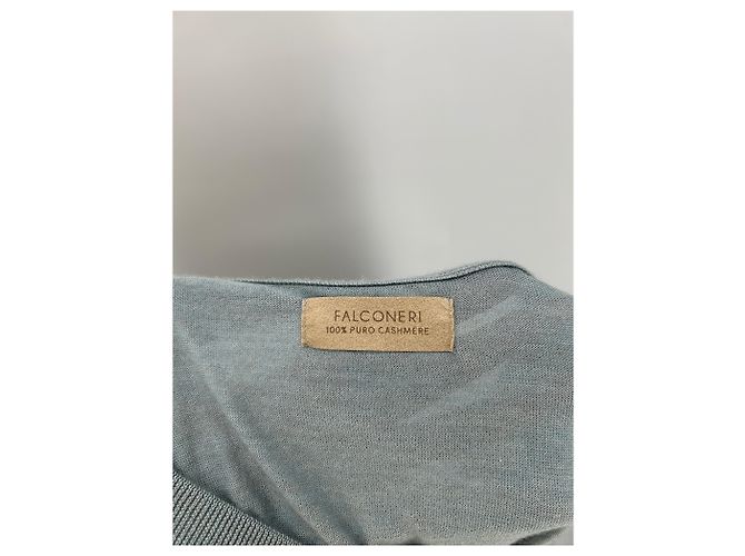 Autre Marque Suéter FALCONERI de cachemira azul M - vista 5