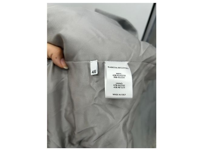 Autre Marque Blazer gris SABINA BILENKO - vista 6