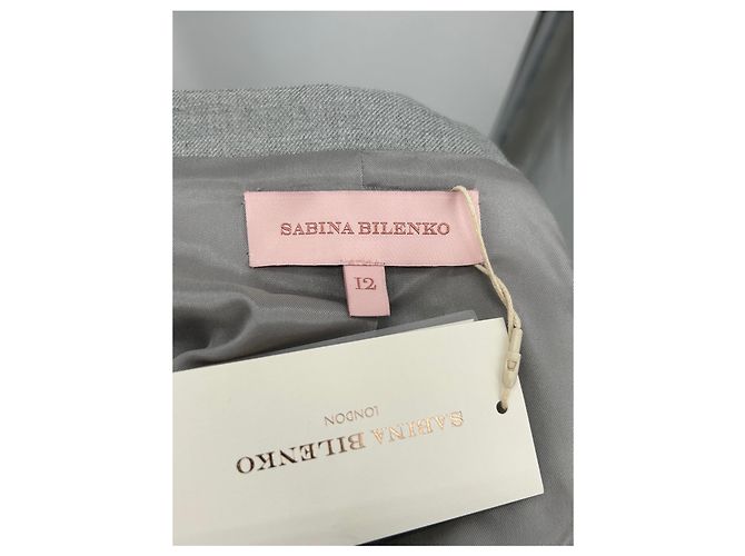 Autre Marque Blazer gris SABINA BILENKO M - vista 5