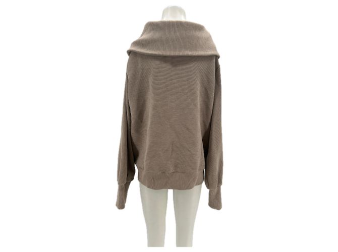 Autre Marque VARLEY Strickjacke braun Baumwolle M - Ansicht 2