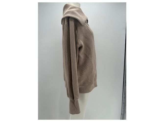 Autre Marque VARLEY Strickjacke braun Baumwolle M - Ansicht 4