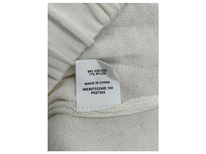 Autre Marque DISSH Shorts aus weißer Viskose Größe S - Ansicht 4
