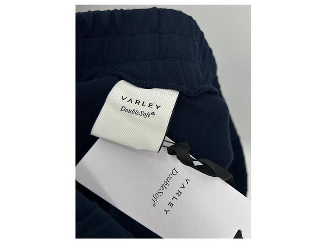 Autre Marque VARLEY Shorts Dunkelblau Viskose Größe M Marineblau - Ansicht 3