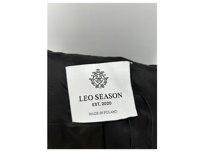 Abrigo de lana negro Leonard LEO SEASON M - vista 5