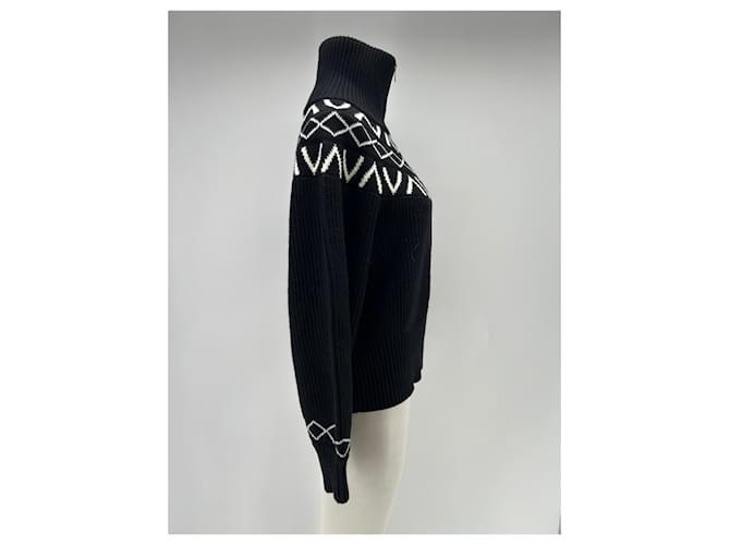 Autre Marque VARLEY Black Mountain Pullover Schwarz Viskose M - Ansicht 3