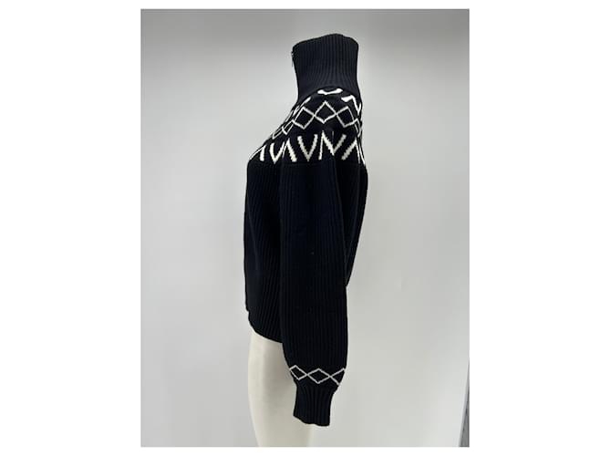 Autre Marque VARLEY Black Mountain Pullover Schwarz Viskose M - Ansicht 4