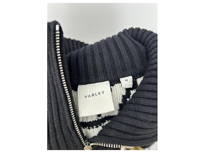 Autre Marque VARLEY Black Mountain Pullover Schwarz Viskose M - Ansicht 5