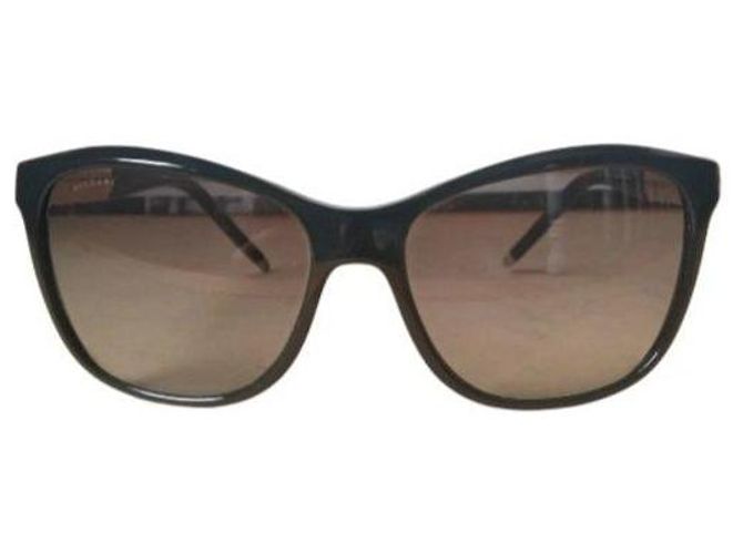 Bulgari Gafas de sol Bvlgari Serpenti Cat-Eye Castaño Negro - vista 2