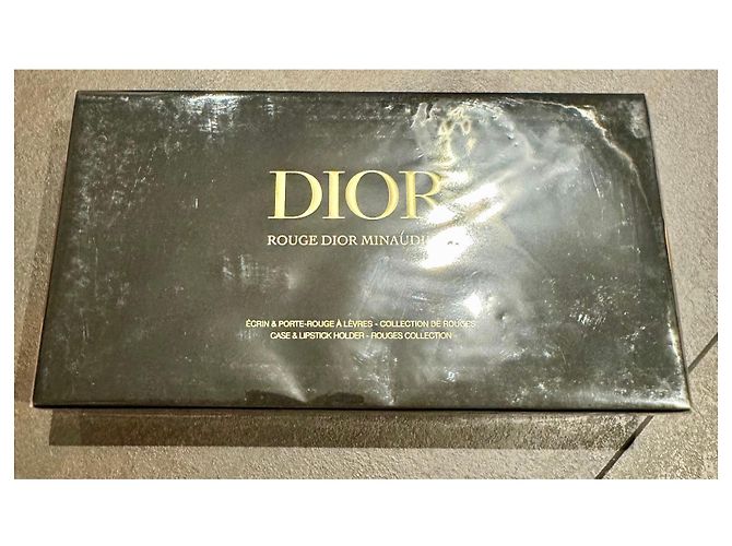 Dior Rouge Dior Minaudière Lippenstift Kollektion Set Schwarz Rot Golden - Ansicht 6