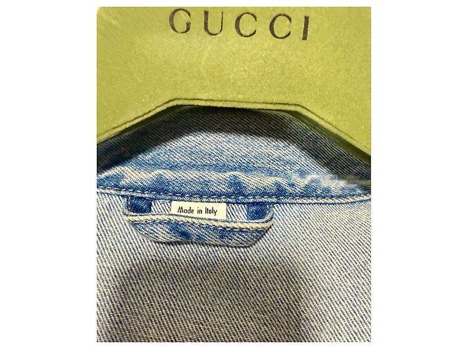 Gucci Jeansjacke Blau - Ansicht 5