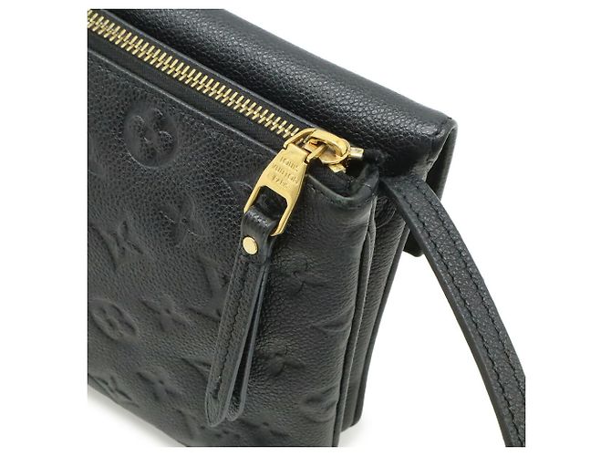 Borsa a tracolla Louis Vuitton Monogram Empreinte Twice Nero - vista 5