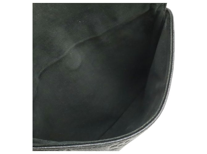 Borsa a tracolla Louis Vuitton Monogram Empreinte Twice Nero - vista 7