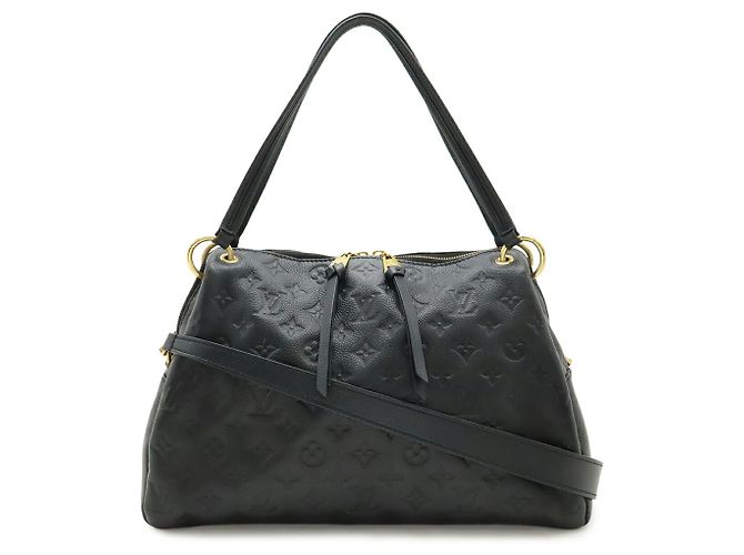 Borsa Tote Louis Vuitton Monogram Empreinte Pontue PM Nero - vista 2