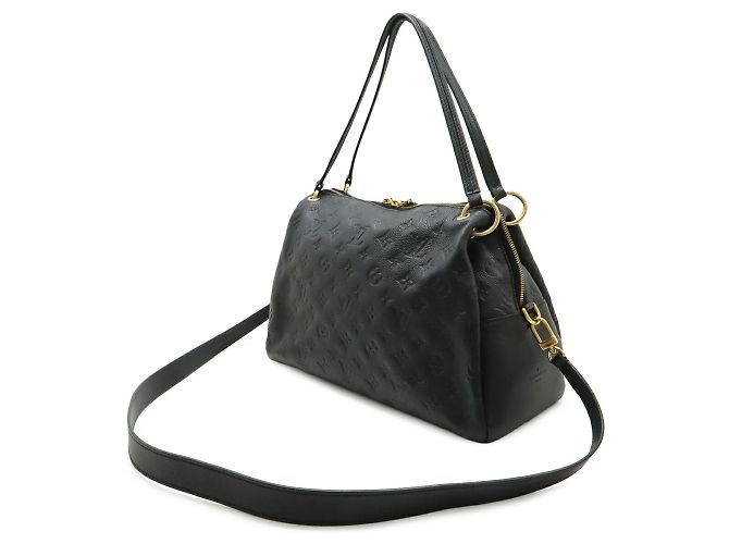 Borsa Tote Louis Vuitton Monogram Empreinte Pontue PM Nero - vista 3