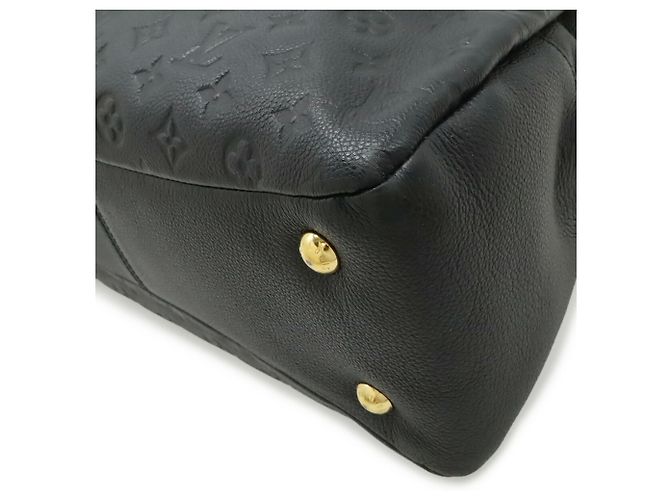 Borsa Tote Louis Vuitton Monogram Empreinte Pontue PM Nero - vista 4