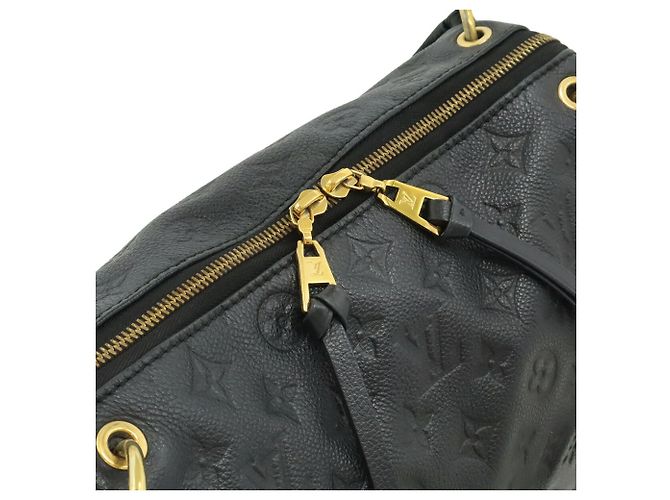 Borsa Tote Louis Vuitton Monogram Empreinte Pontue PM Nero - vista 7