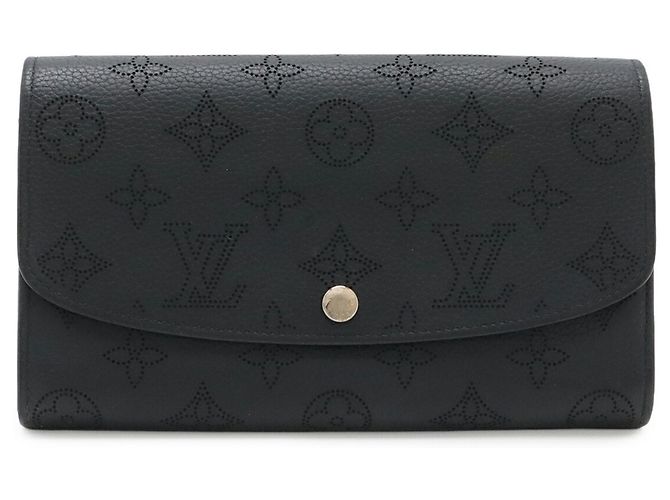 Cartera de doble pliegue Louis Vuitton Mahina Iris Negro - vista 2