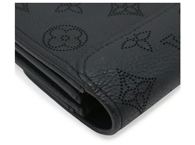 Cartera de doble pliegue Louis Vuitton Mahina Iris Negro - vista 4