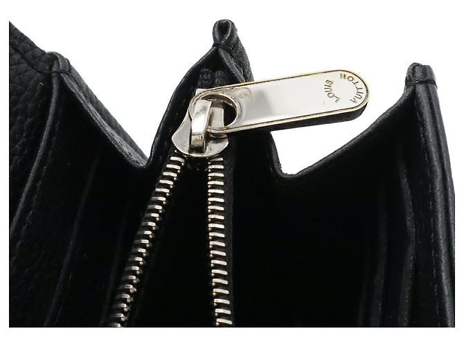 Cartera de doble pliegue Louis Vuitton Mahina Iris Negro - vista 8