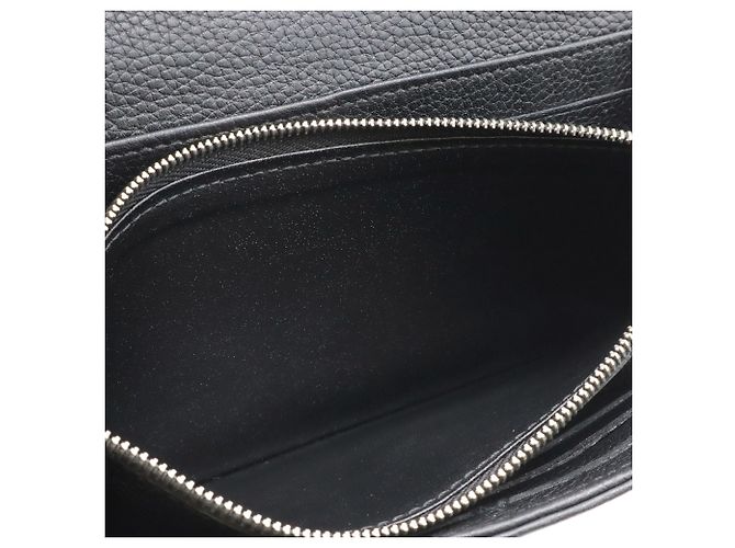 Cartera de doble pliegue Louis Vuitton Mahina Iris Negro - vista 9