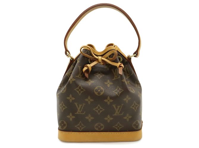 Borsa Louis Vuitton Monogram Mini Noe Marrone - vista 2