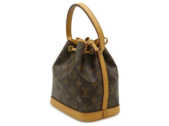 Borsa Louis Vuitton Monogram Mini Noe Marrone - vista 3