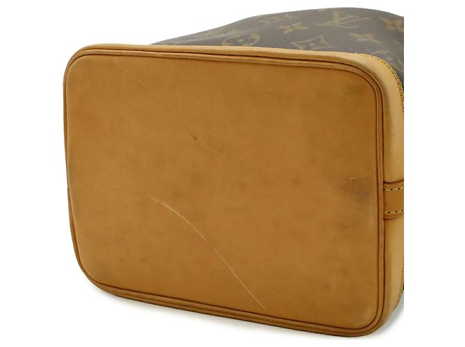 Borsa Louis Vuitton Monogram Mini Noe Marrone - vista 9