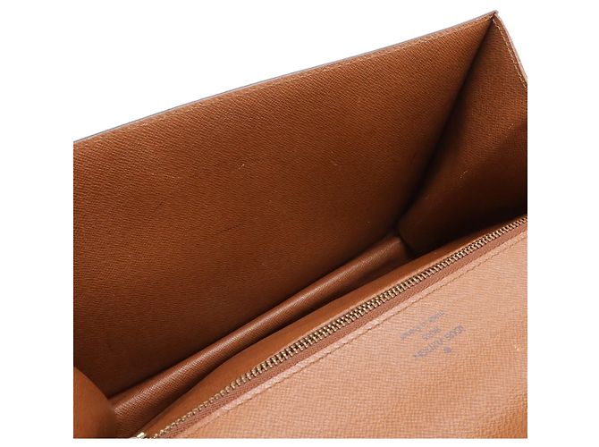 Borsa Louis Vuitton Monogram Monceau 26 Marrone - vista 8