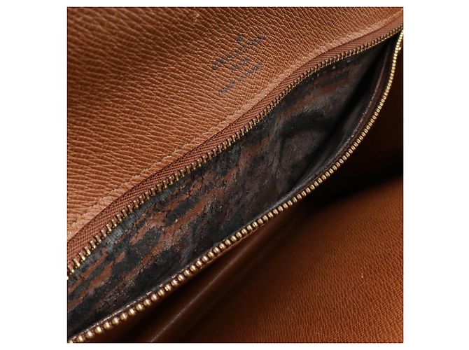 Borsa Louis Vuitton Monogram Monceau 26 Marrone - vista 9