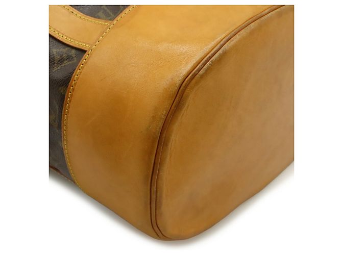 Borsa a tracolla Louis Vuitton Monogram Randonee GM Marrone - vista 4