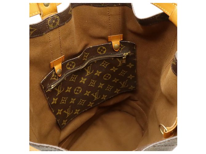 Borsa a tracolla Louis Vuitton Monogram Randonee GM Marrone - vista 8