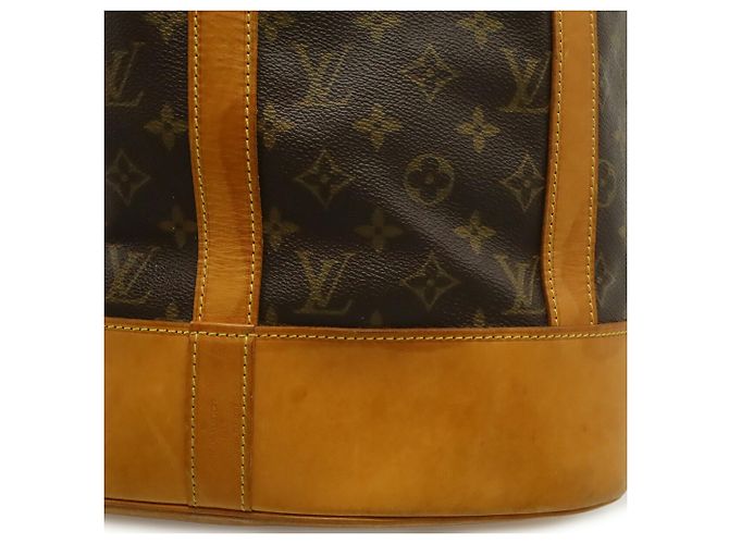 Borsa a tracolla Louis Vuitton Monogram Randonee GM Marrone - vista 9