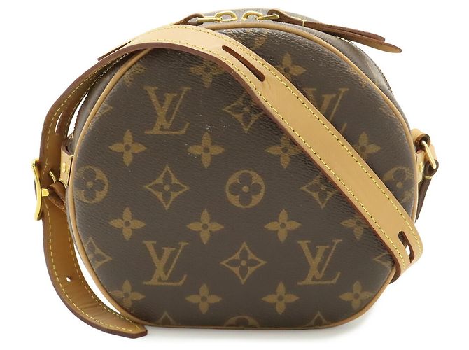 Louis Vuitton Monogram Boite Chapeau Souple PM Borsa a Spalla Pochette Marrone - vista 2
