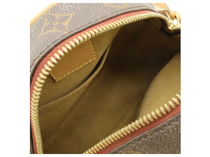 Louis Vuitton Monogram Boite Chapeau Souple PM Borsa a Spalla Pochette Marrone - vista 8