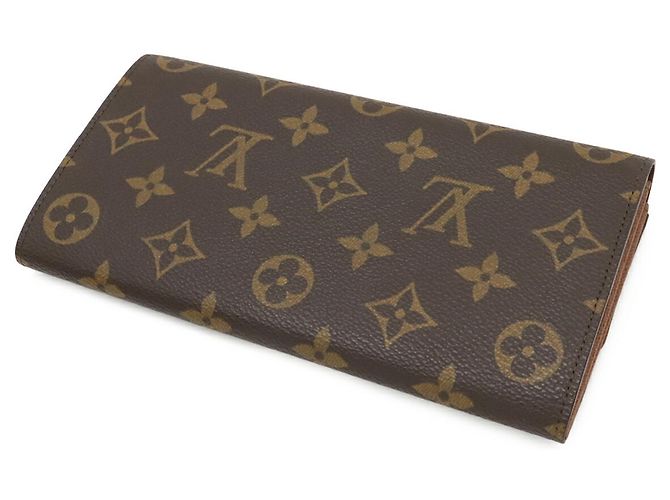 Louis Vuitton Monogram Long Wallet Braun - Ansicht 3