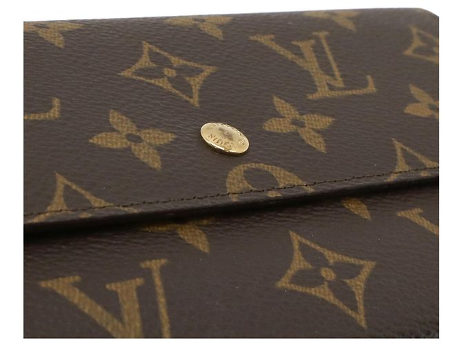 Louis Vuitton Monogram Long Wallet Braun - Ansicht 5
