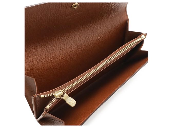 Louis Vuitton Monogram Long Wallet Braun - Ansicht 6