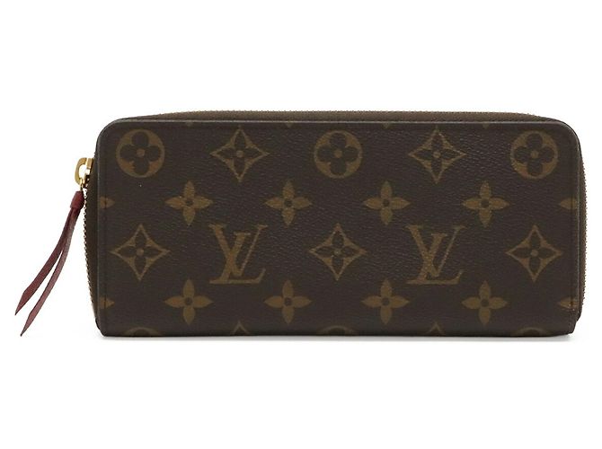Cartera Louis Vuitton Monogram Portefeuille Clemence Fuchsia Fucsia - vista 2