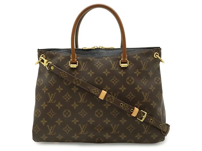Bolso Louis Vuitton Monogram Pallas Negro - vista 2