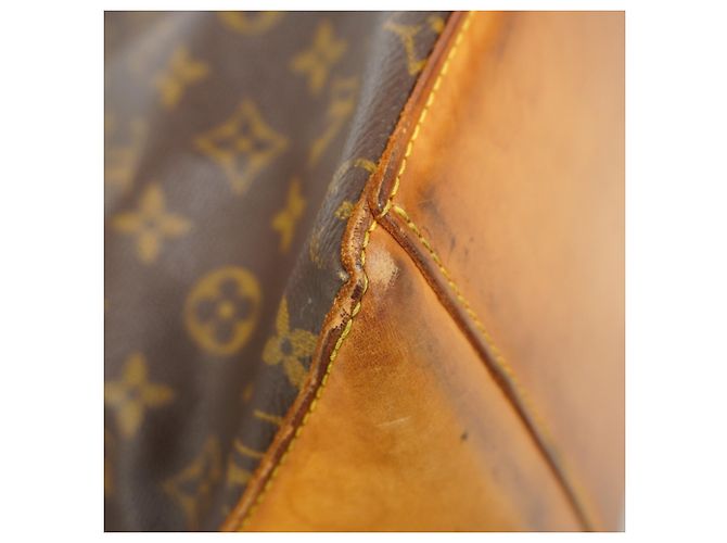 Borsa a Spalla Louis Vuitton Monogram Cabas Mezzo Marrone - vista 6