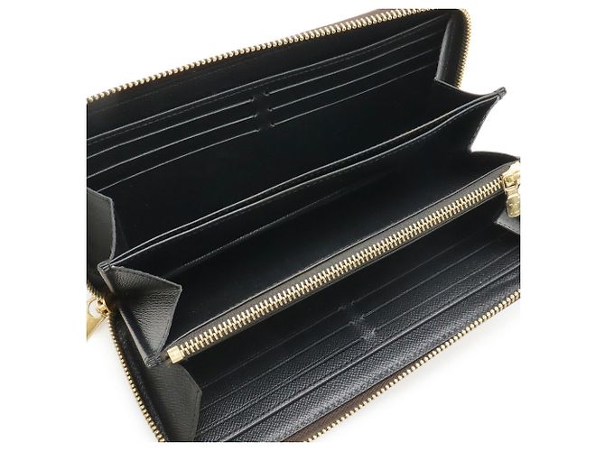 Louis Vuitton Monogram Giant Reverse Zippy Wallet Braun Hellbraun - Ansicht 6