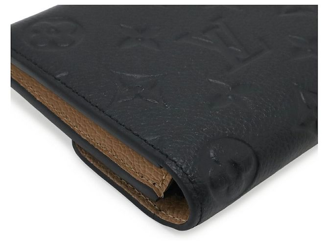 Louis Vuitton Monogram Empreinte Emilie Long Wallet Schwarz - Ansicht 4