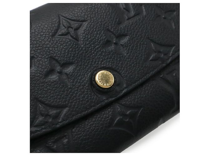 Louis Vuitton Monogram Empreinte Emilie Long Wallet Schwarz - Ansicht 5