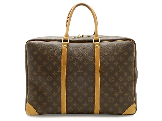 Borsa Boston Louis Vuitton Monogram Sirius 45 Marrone - vista 2
