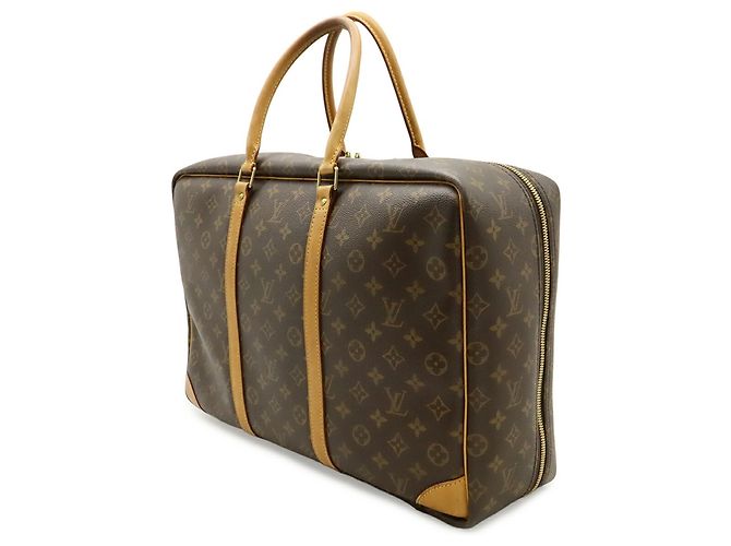 Borsa Boston Louis Vuitton Monogram Sirius 45 Marrone - vista 3