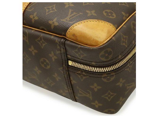 Borsa Boston Louis Vuitton Monogram Sirius 45 Marrone - vista 4