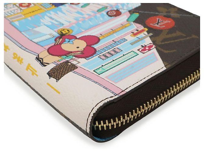 Louis Vuitton Monogram Zippy Wallet Braun Mehrfarben - Ansicht 4