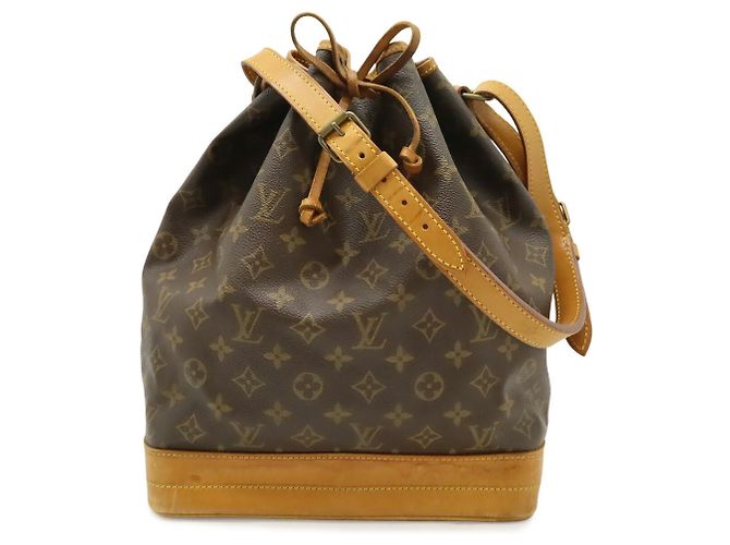 Borsa a tracolla Louis Vuitton Monogram Noe Marrone - vista 2