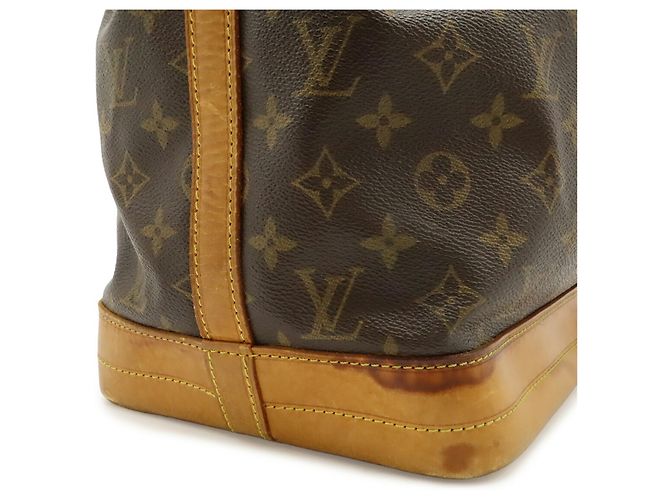 Borsa a tracolla Louis Vuitton Monogram Noe Marrone - vista 9