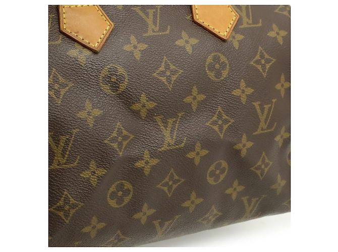 Borsa Louis Vuitton Monogram Speedy 25 Marrone - vista 10